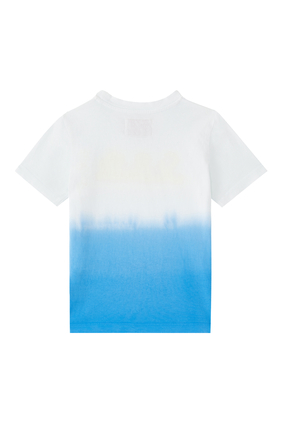 Gradient Logo Embroidery T-Shirt